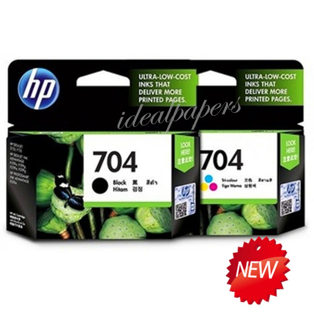 ink printer hp 704
