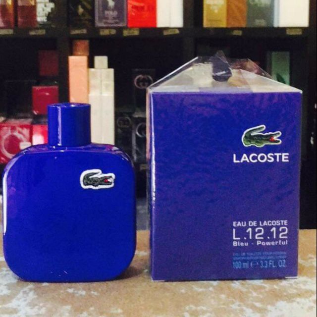 lacoste blue powerful