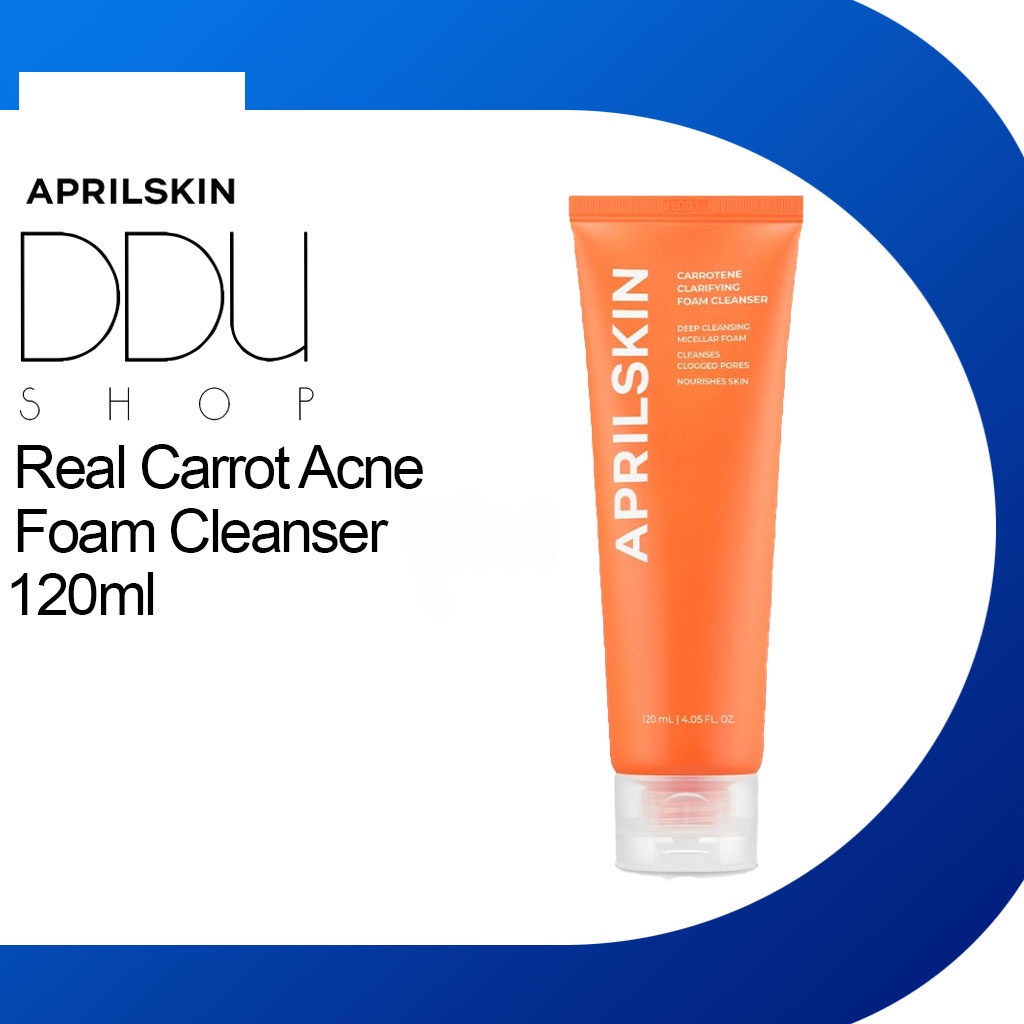 Aprilskin / Real Carotene Acne Foam Cleanser/ 120ml Shopee Philippines