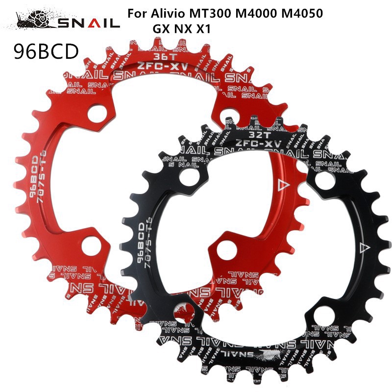 snail oval chainring