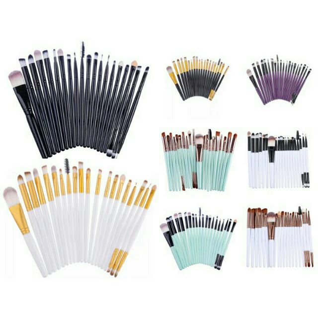 20 pcs brush set Shopee Philippines