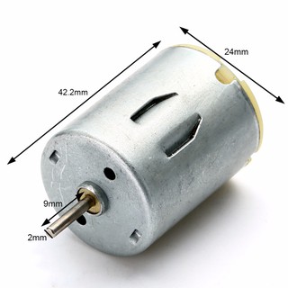 tocawe DC 3-12V 23000RPM Mini DC Motor High Speed Strong Magnetic Toy Car DIY