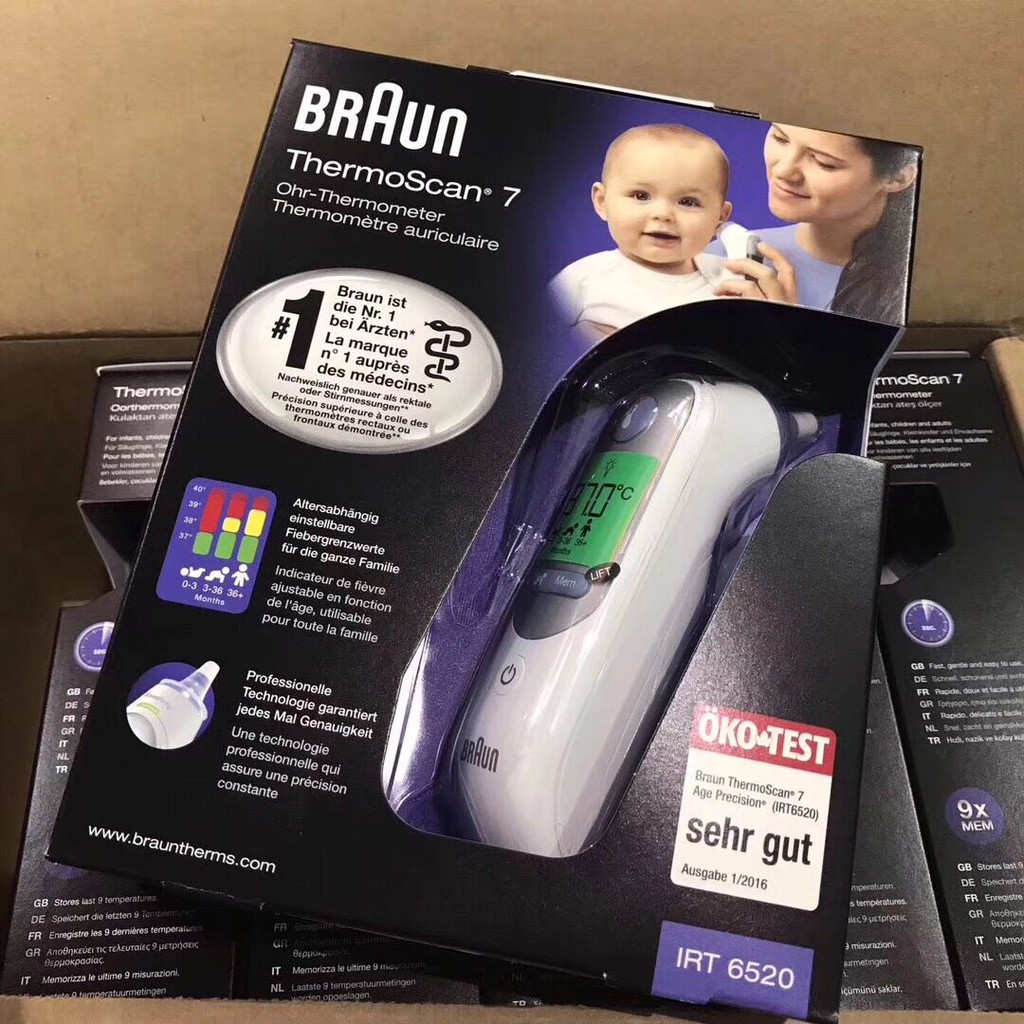 braun ear thermometer 7