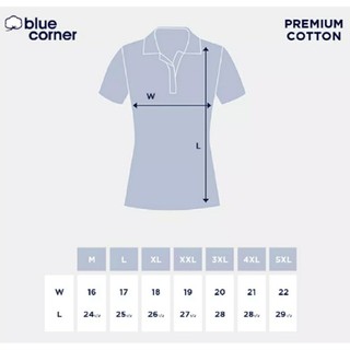 Blue Corner Plain Polo Shirt LADIES *CHECK SIZE CHART 1ST PLEASE ...
