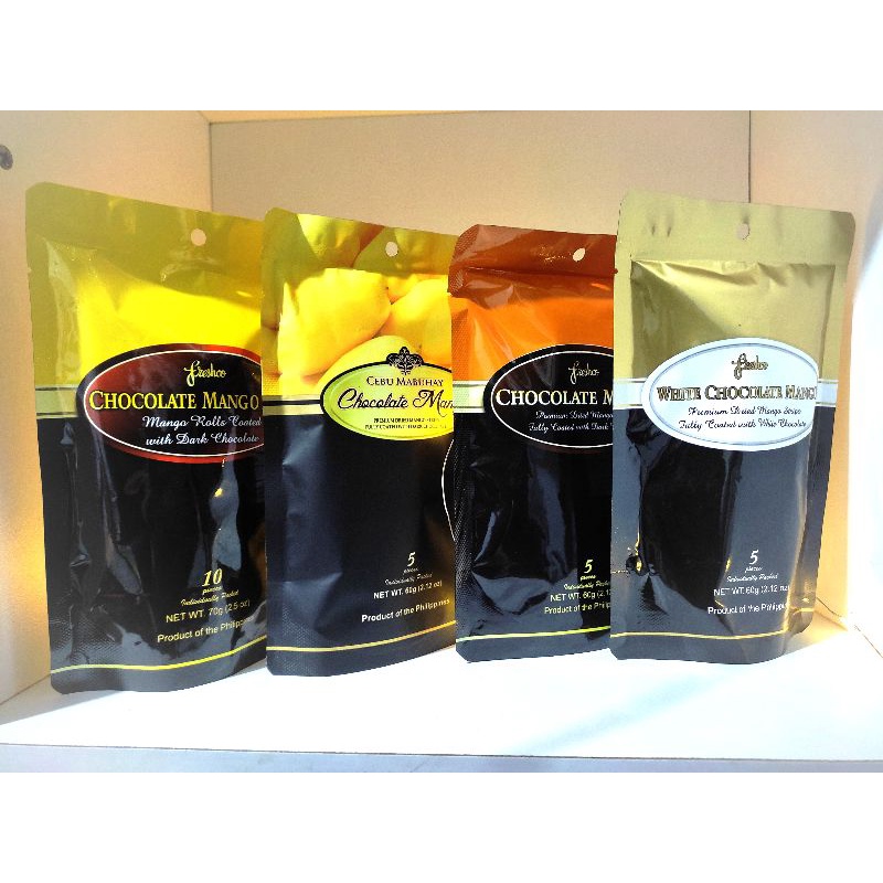 Dried Mangoes Coated with Chocolate (Freshco) Shopee Philippines