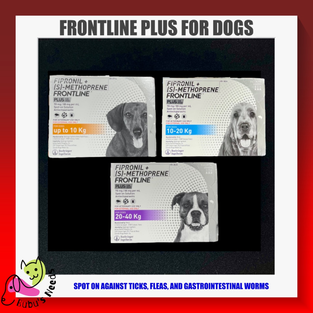 Frontline Plus for Dogs [Fipronil + (S)-Methoprene] Anti-ectoparasitic #1