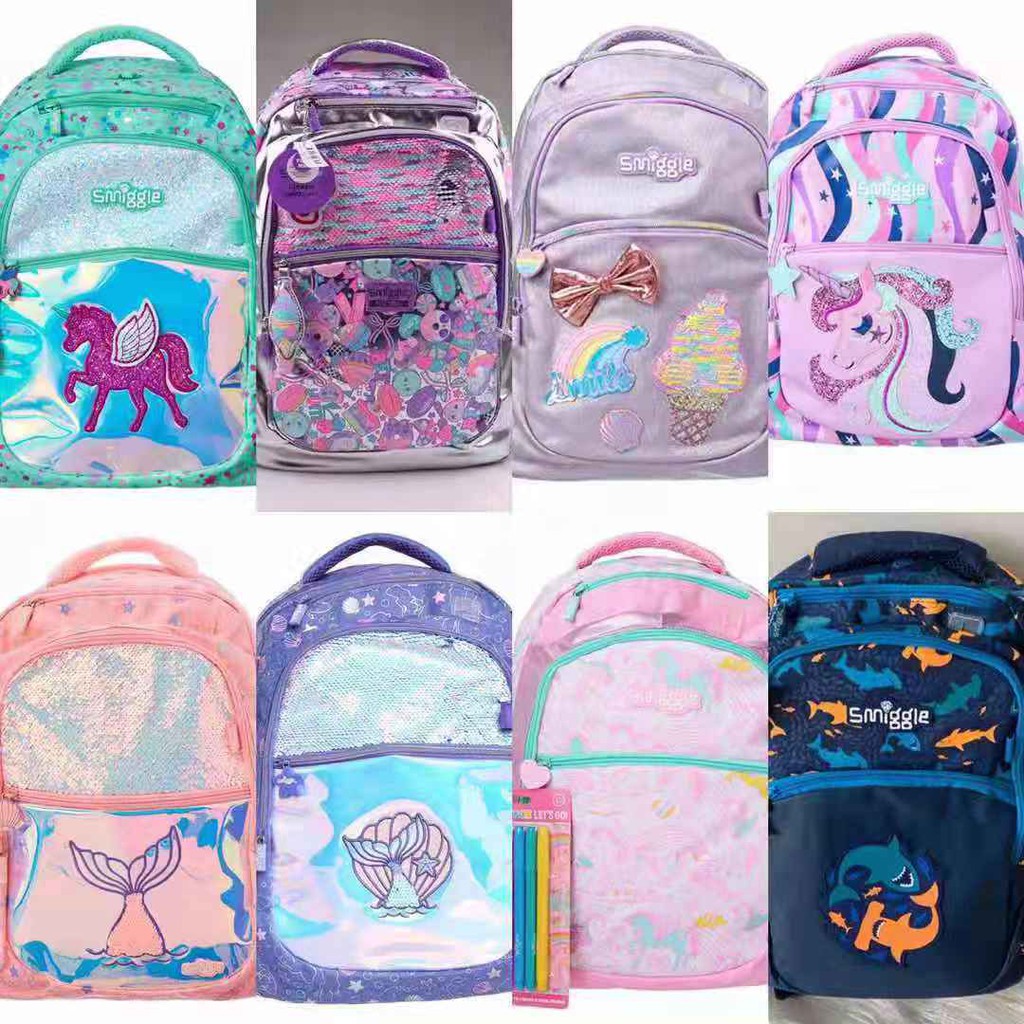 smiggle school bags for girls