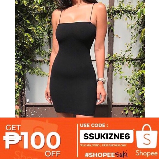 shopee bodycon dress