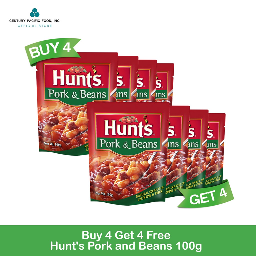 Hunt's Pork and Beans 100g Pack of 8 Shopee Philippines