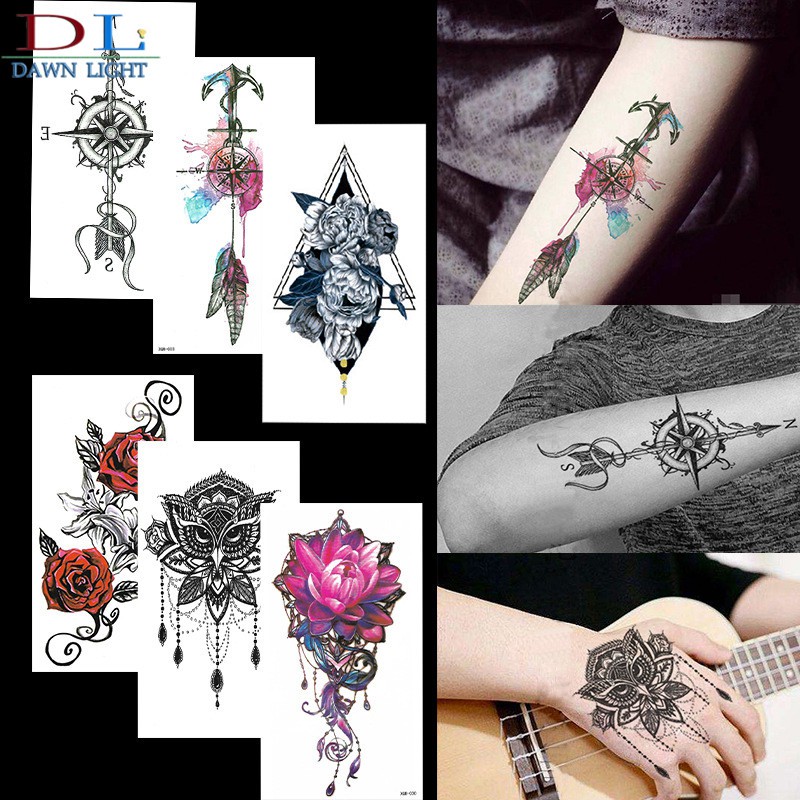 temporary tattoo shopee