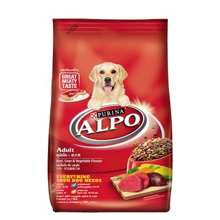 ﹍Purina Alpo Beef, Liver & Vegetable Adult Dry Dog Food 3Kg