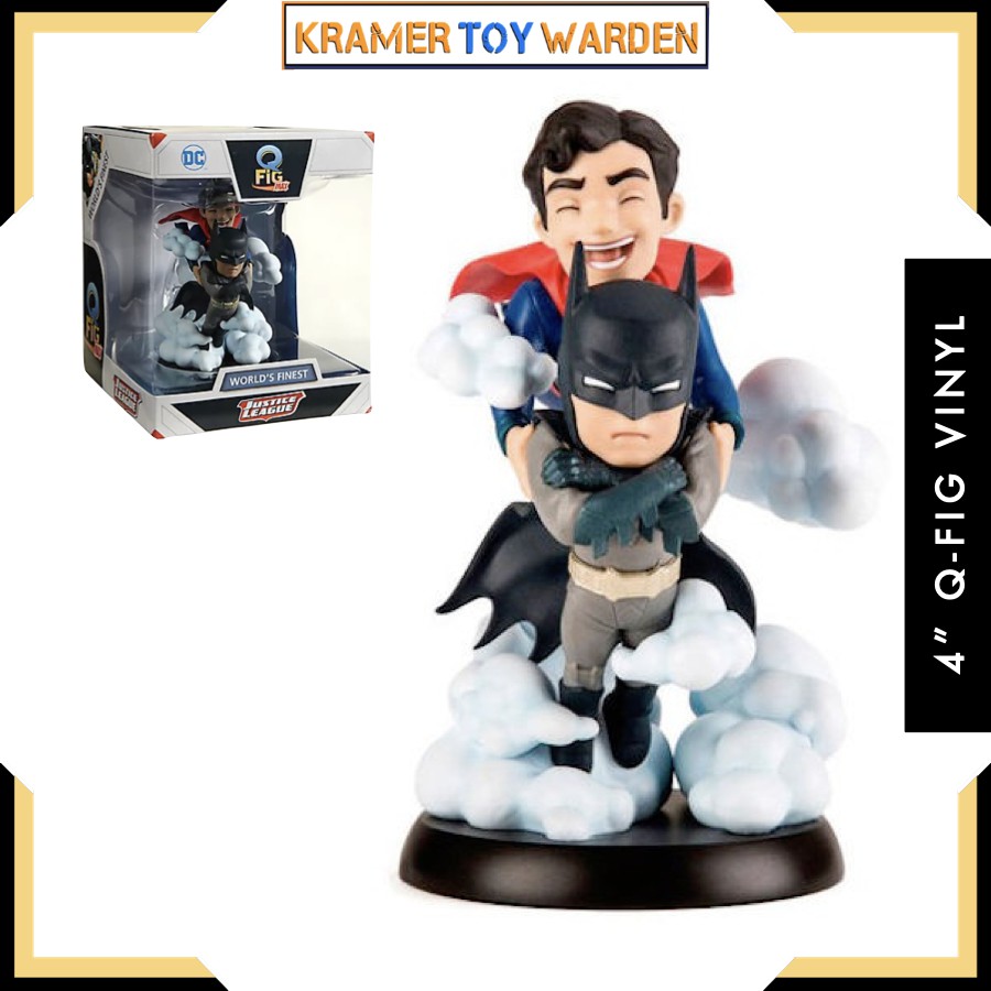 Q-Fig Max World's Finest Batman and Superman Vinyl Figure Sold by Kramer  Toywarden Not Mint | Shopee Philippines