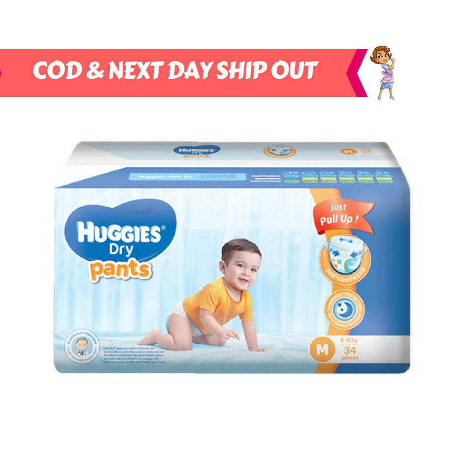 huggies pants m size price