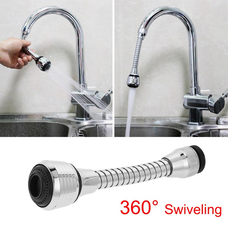 Rotatable Water Saving Faucet Tap Aerator Faucet Nozzle Filter