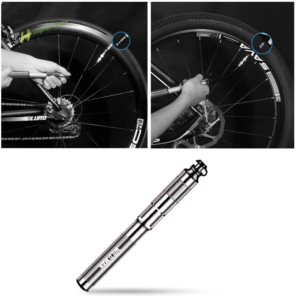 mini dual bike pump
