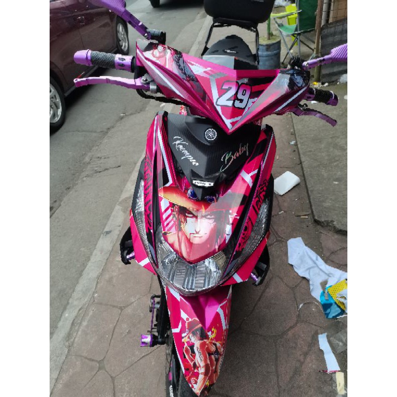 Mio I 125 Full Body Decals One Piece Shopee Philippines