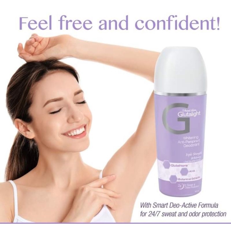 Glutalight Whitening AntiPerspirant Deodorant/50ml Shopee Philippines