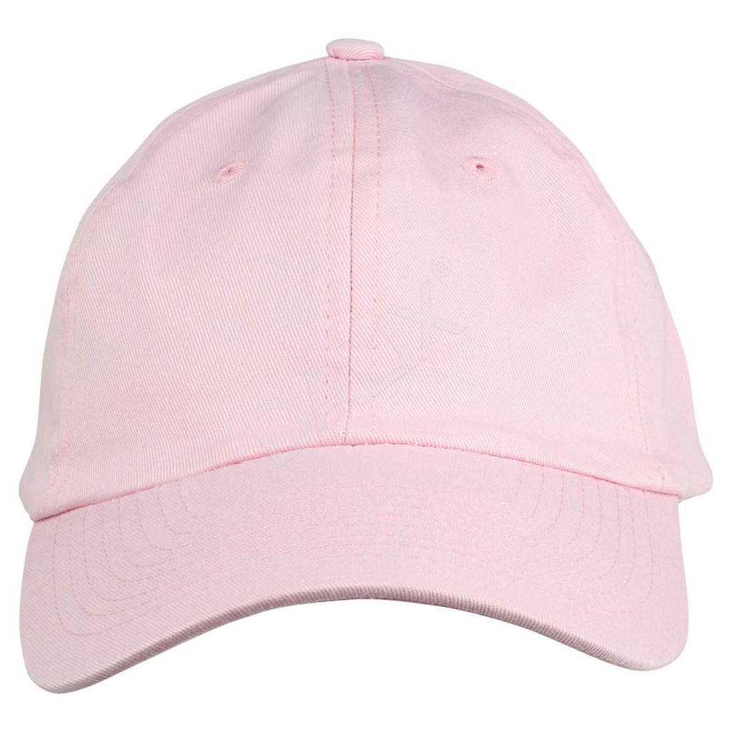 plain pink cap