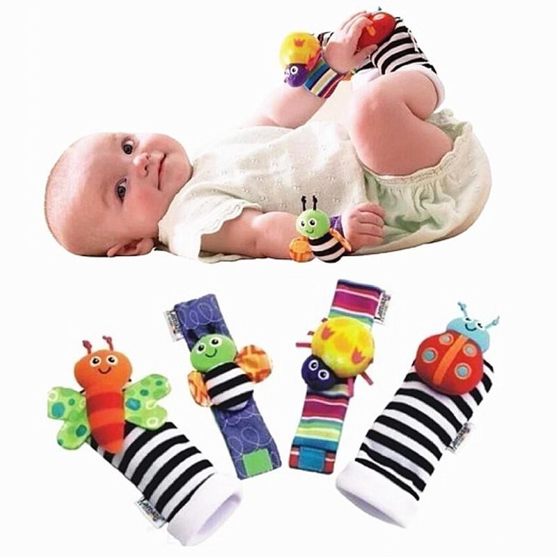 lamaze wrist rattles and foot finders