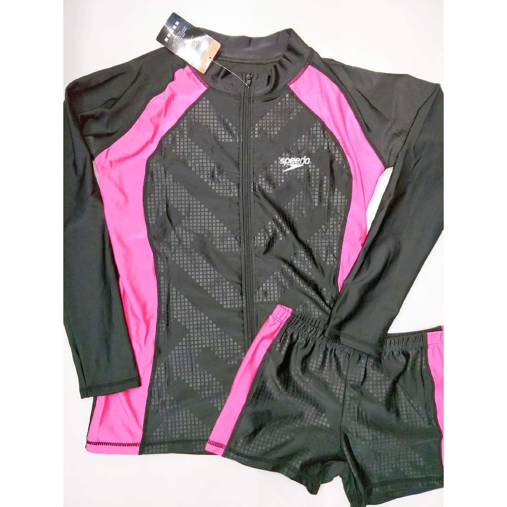 speedo plus size rash guard