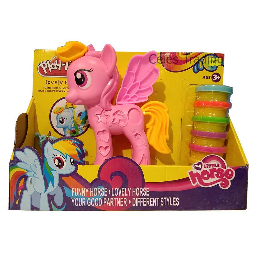 play doh horse
