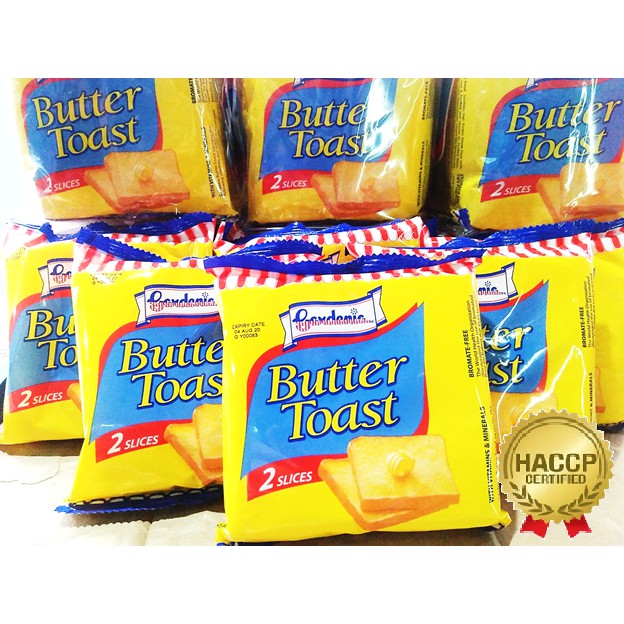 Gardenia Butter Toast 2slices Shopee Philippines