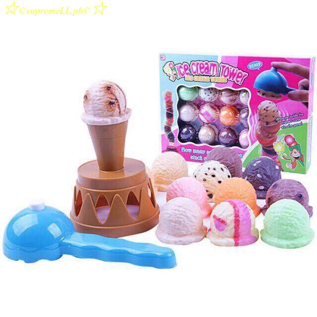 ice cream stacking toy