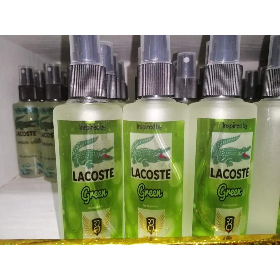 lacoste perfume green