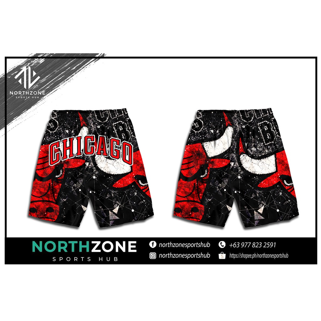 chicago bulls shorts with pockets