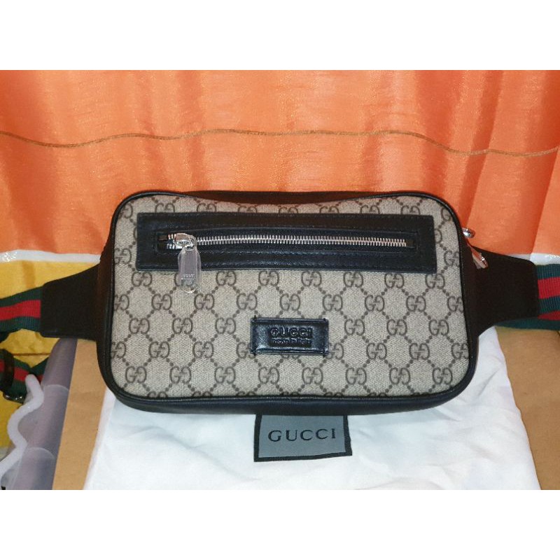gucci leather belt bag