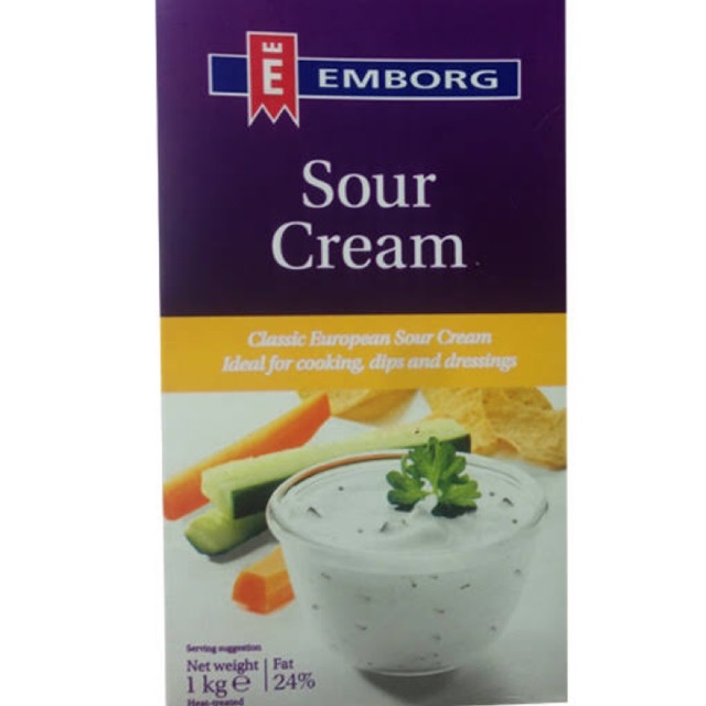 Sour Cream 1l Emborg Shopee Philippines