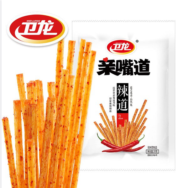 Weilong Kiss Burn Spicy Roll Latiao Snack