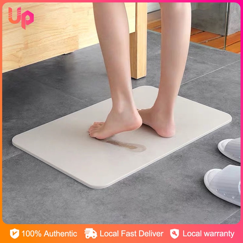 Fast Drying Bathroon Mat Diatomite Mat Anti Slip Water Absorbent