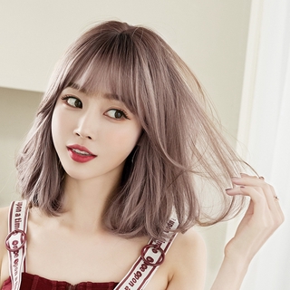 Seven Street Queen Wig D3106Women's Short Hair Rinka Haircut Shoulder-Length Full Top Hair Cover Nat #8