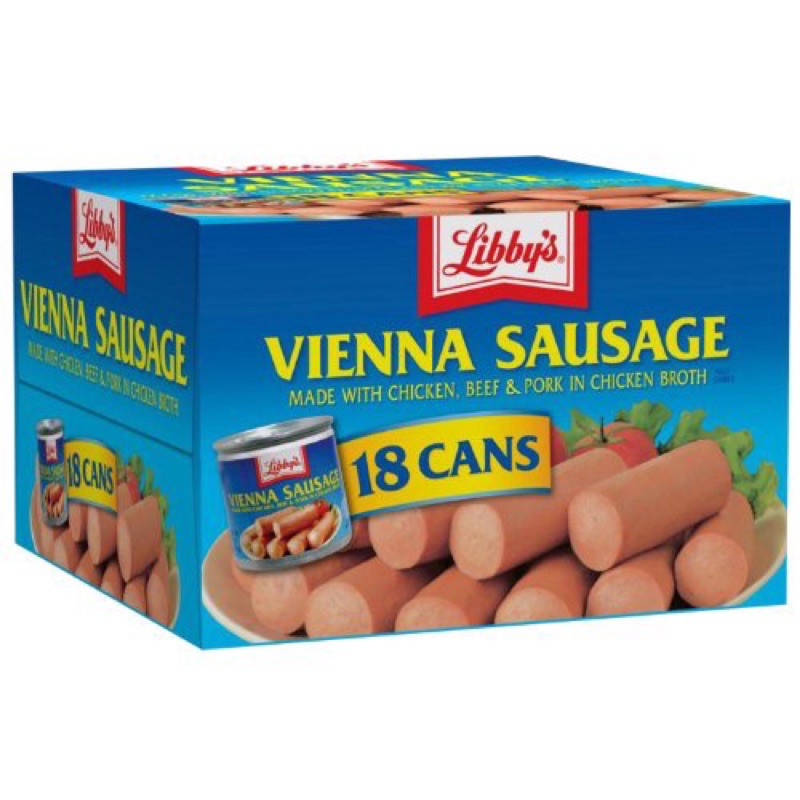 Libby's Vienna Sausage 18 cans Shopee Philippines