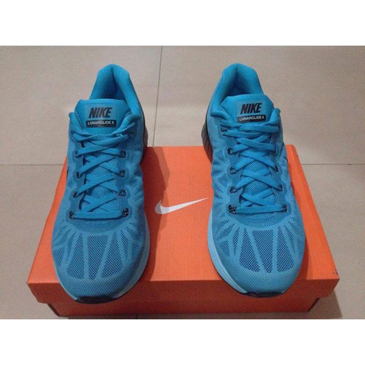 Men S Nike Lunarglide 6 Running Shoes Shopee Philippines