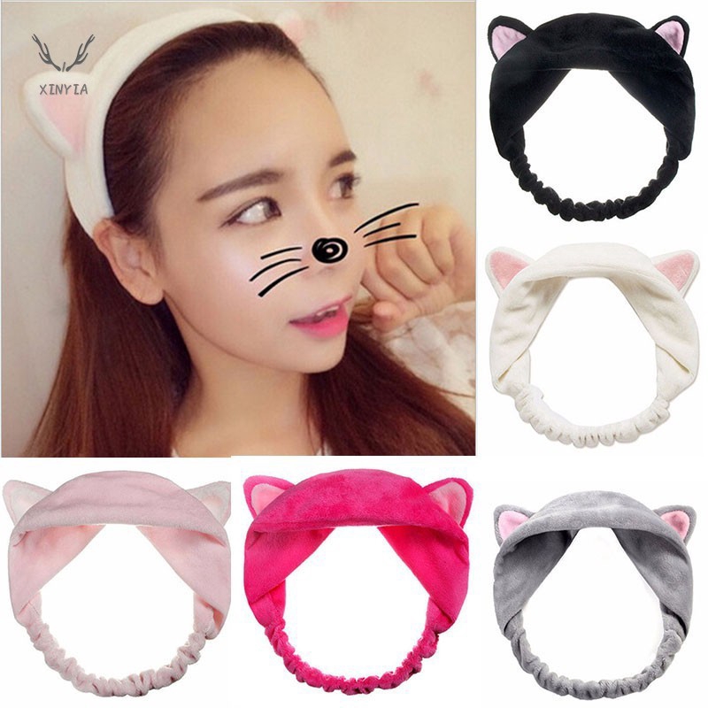 Korean Fashion Cute Cat Ear Turband Hairband Hair 