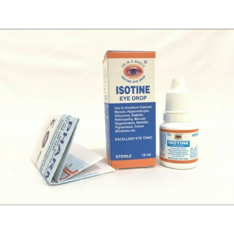 Isotine myopia Catarak Eye Drops Hypermetropia glaukoma myopia Shopee