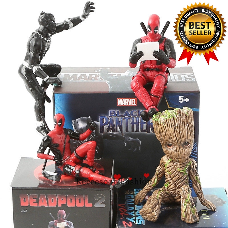 deadpool groot figure