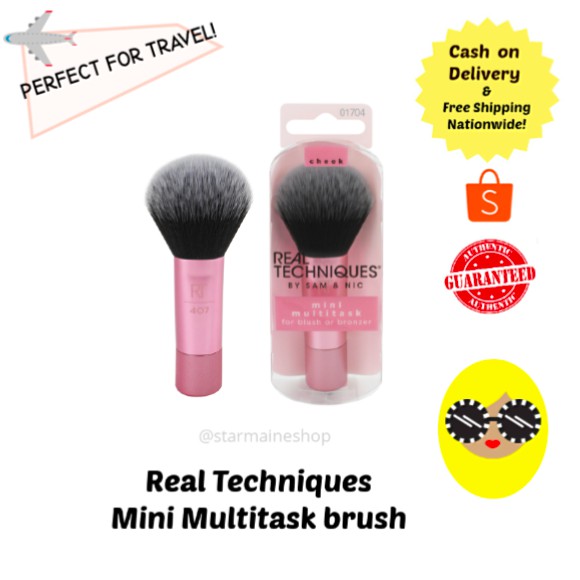 Multitasking Real Techniques Brushes What She Does Now