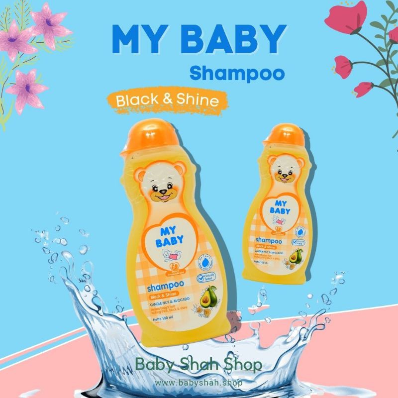 My Baby Shampoo Black And Shine 100ml | Shopee Philippines