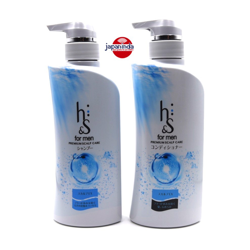 H S For Men Scalp Ex Shampoo Conditioner 370ml Shopee Philippines