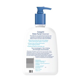  (U.S. Original) Cetaphil Daily Facial Cleanser, Face Wash For Normal to Oily Skin, 237ml -- 473ml Q #2
