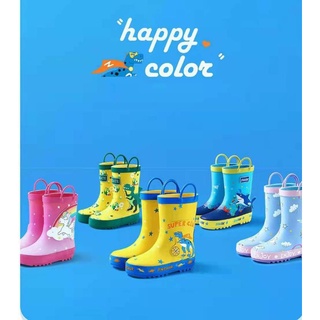 Kid Girls and Boys Waterproof Rain Boots Character（22-31
