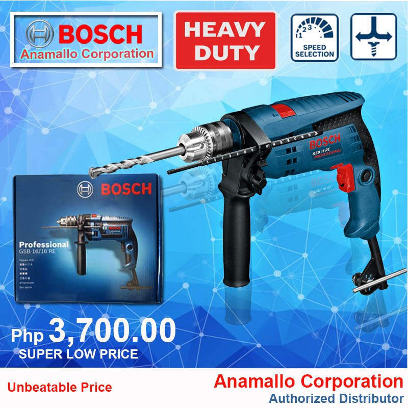 bosch heavy duty drilling machine