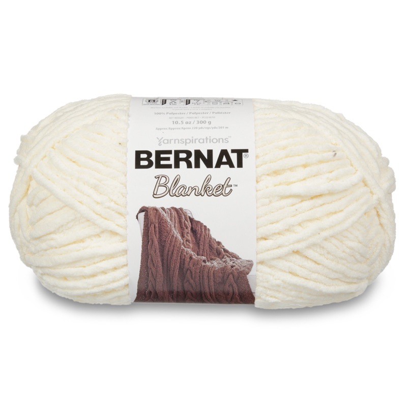 Bernat Blanket Yarn Vintage White atelieryuwa.ciao.jp
