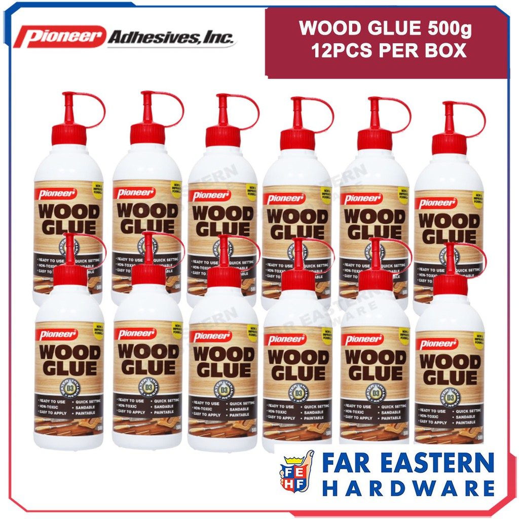 PIONEER Wood Glue 500g 12pcs per BOX Shopee Philippines
