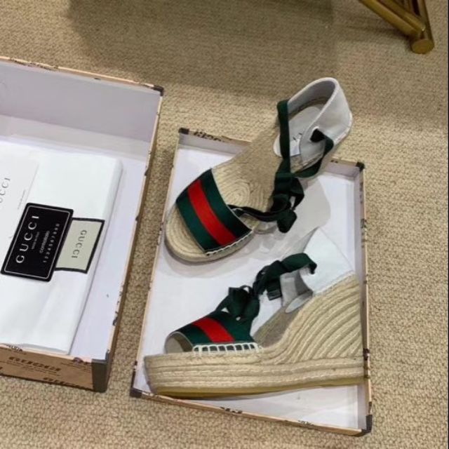 gucci wedge sandals