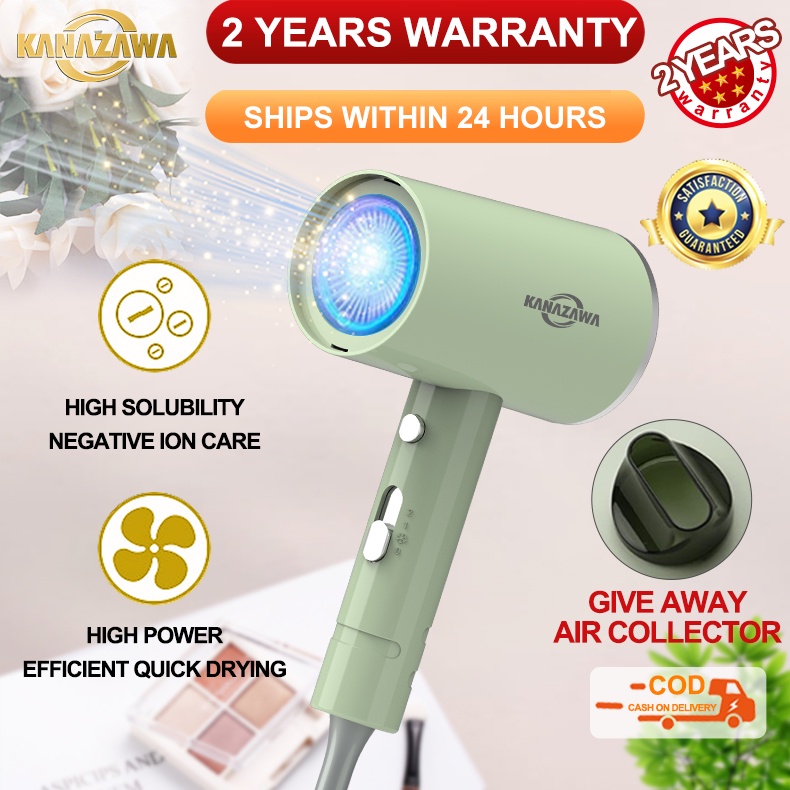 KANAZAWA Hair Dryer Portable Hair Dryer Negative Ion Hair Dryer Quick
