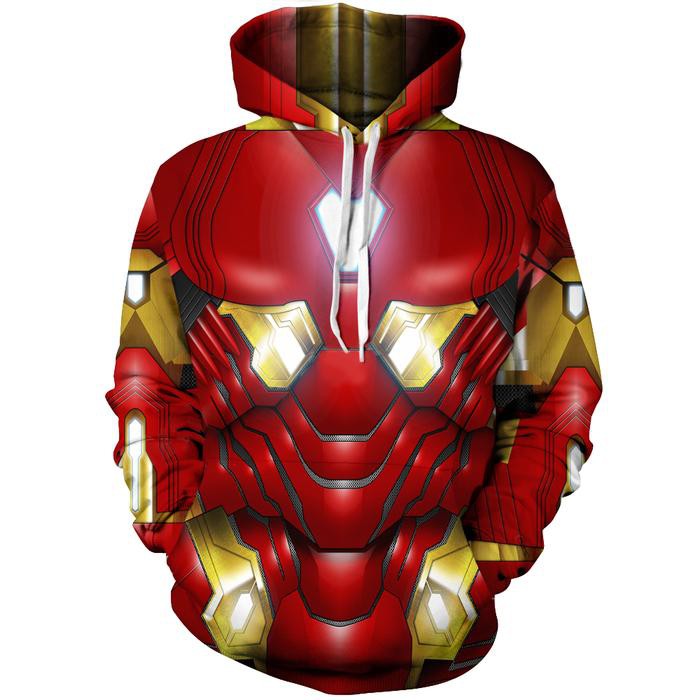 iron man costume hoodie